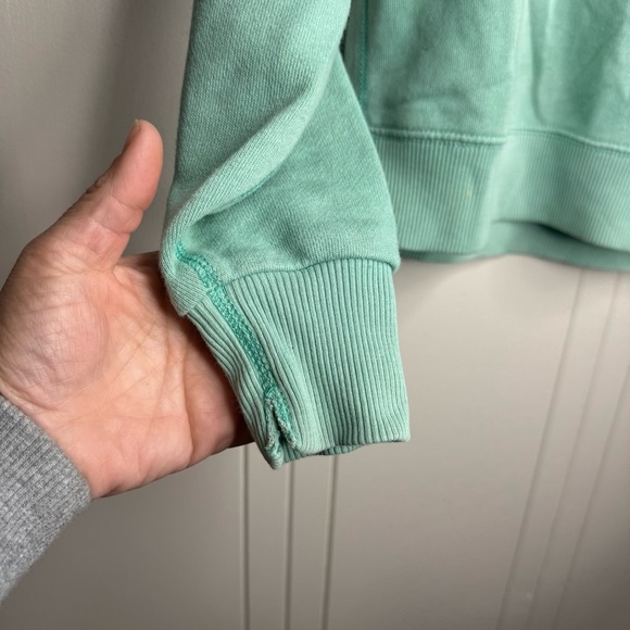 American Eagle Outfitters White Skater Tiered Sweatshirt - Picture 3 of 5